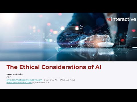 The Ethical Considerations of AI