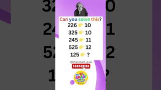 Only Sharp Minds 🧠 Can Solve This Math Puzzle 3 – Can You?