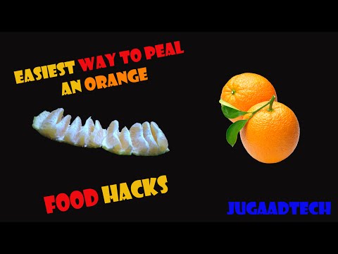 Food Hack: Easiest Way to Peel an Orange (1 of 5 Ways)
