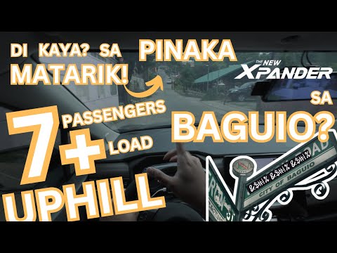 Xpander Performance Test EP3 - UPHILL on the steepest street in Baguio City