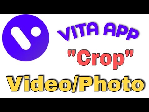 How to Use Crop Option In Vita App | Crop Photo,Video in Vita app with easy way @dcfile