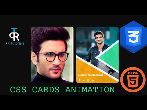 CSS CARDS 2 Animation Cards, frontend css card