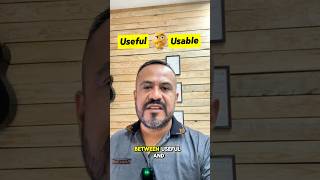 USEFUL vs. USABLE | Don’t get confused 🤔 ✅
