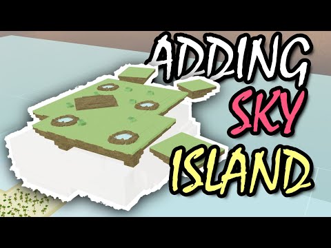 ADDING A SKY ISLAND To My Custom Map (Jujutsu Shenanigans)