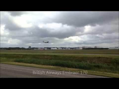 Plane spotting at Schiphol Amsterdam Airport