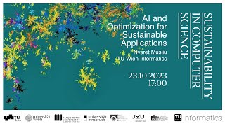 Nysret Musliu: AI and Optimization for Sustainable Applications