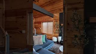 Signature Stay - fireplace experience #cabininthemountains #gatlinburg #greatsmokymountains