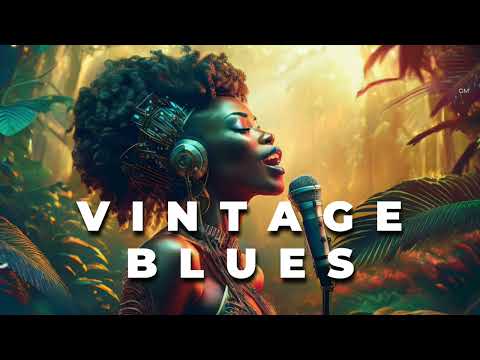 #4 Vintage Blues Music [🎙Raw Soulful Vocals ] Relaxing Night Escape l Retro Classics Style