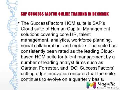 SAP SUCCESS FACTOR ONLINE TRAINING IN USA|SINGAPORE|CANADA