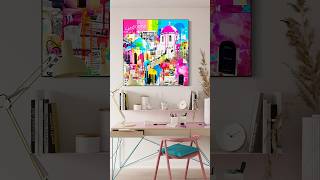 BIG summer looks 👀 #wallart #summervibes #summerart #arts #homedecorvideo #dopeart #interiordesign