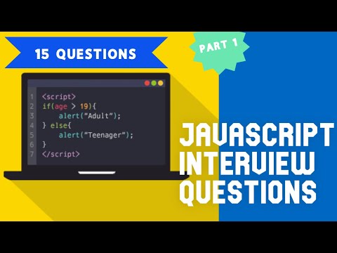 Interview questions. Test for JavaScript programmers. Many of them fail it.