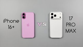 iPhone 17 Pro Max vs iPhone 16 Plus Speed Test & Camera Comparison 