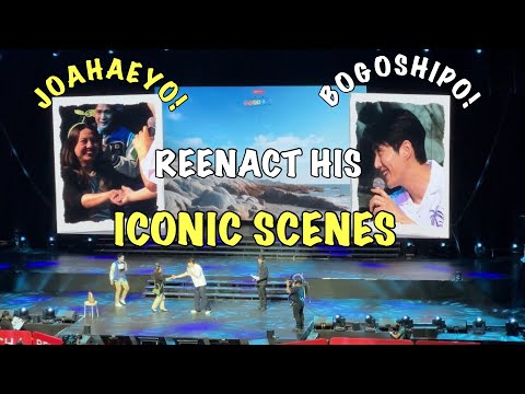 [4K] Kim Seon Ho Bench Fanmeet | Reenact iconic scenes with fans | Bromance with Robi