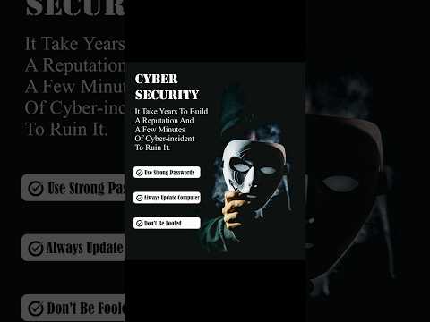 Cybersecurity|social media post design in coreldraw  #coreldraw  #graphicdesignsoftware #socialmedia