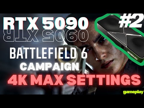 Battlefield 6 Campaign Gameplay: RTX 5090 4K Native ULTIMATE Settings [PART 2|Ending]