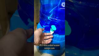 Quicktip57:RO water storage can #shortsbeta #hacks #savewater #vaishnavi #ytshorts #quicktips #water