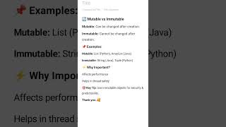 Mutable vs Immutable in Programming | Explained