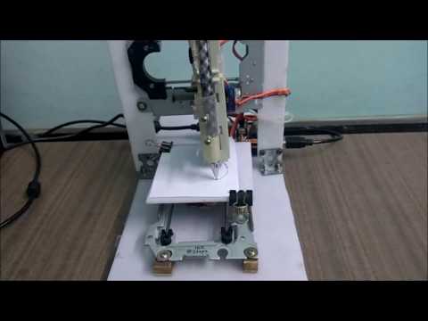 Arduino Based 2 Dimensional Plotter