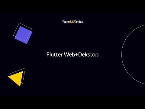 Flutter Web+Desktop