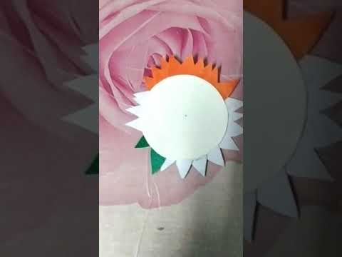 Happy Independence day🇮🇳/ Independence day badge/ diy independence day craft / #ytshorts #shorts