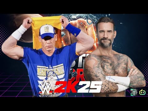 JOHN CENA VS CM PUNK ROUND 2 I WWE 2K25 GAME IN MOBILE BANGLA GAMEPLAY CLOUD GAMING BY SUJON GAMES