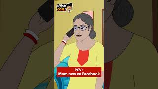 Full Video link in the comment box #shorts #MomOnSocialMedia #funnyvideo #viralvideos #comedyvideos