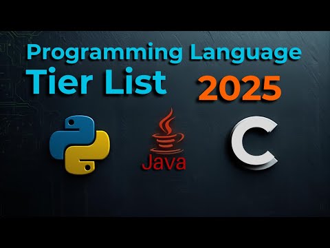 Programming Language Tier List 2025