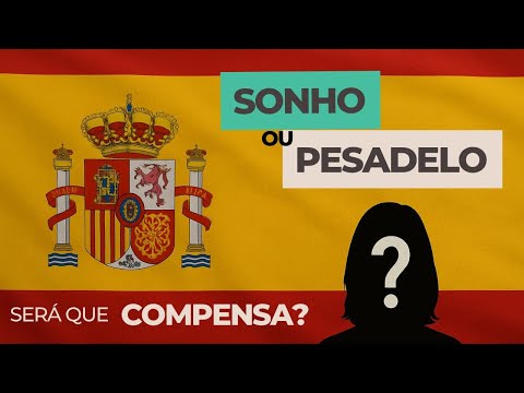 Imigrar não é fácil, ela contou como foi chegar na Espanha.