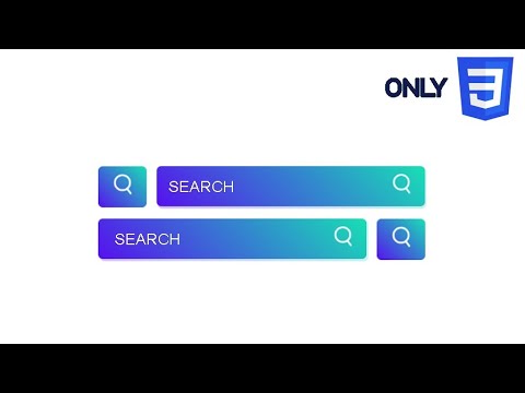 CSS Tricks: How to make Expanding Search Bar ||Tutorial