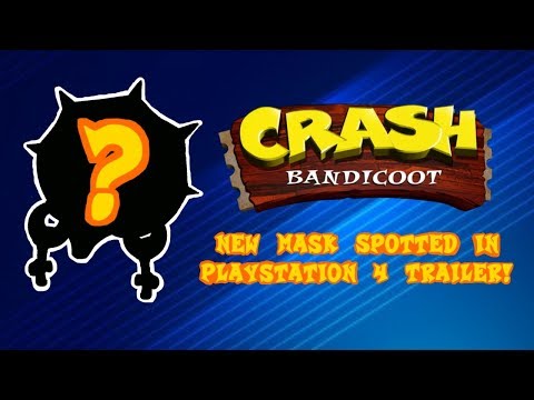 Crash Bandicoot: New Mask Discovered in New PS4 Advertisement!