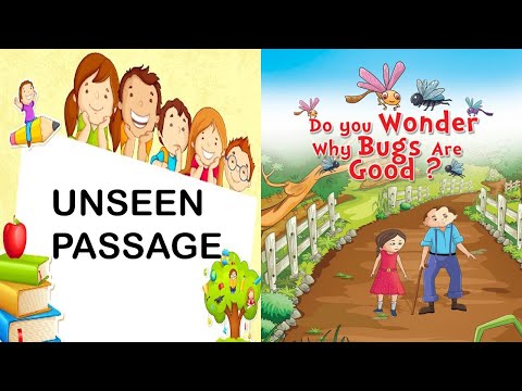 Unseen passage with Question and Answer