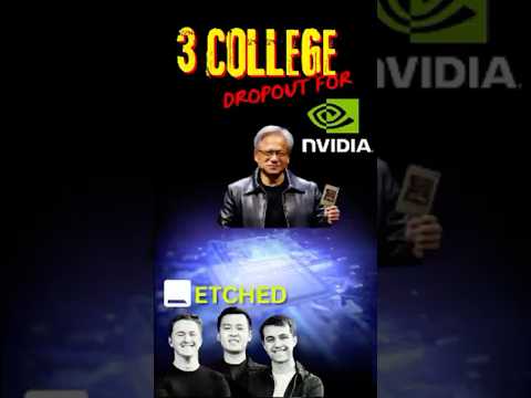 3 College dropouts are taking on the most powerful company in the world: Nvidia. #aiinbusiness