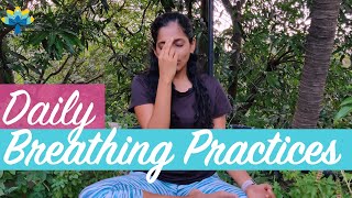 Breathing Exercises & Pranayamas | Daily Practice | Boost Immunity | Yogalates with Rashmi