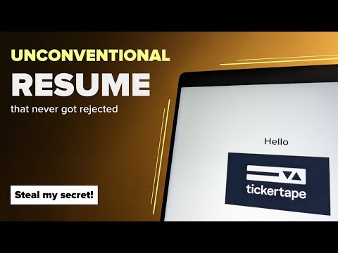How I got my dream UX job with a simple resume hack!