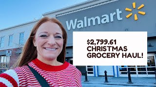 $2,799.61 CHRISTMAS GROCERY HAUL! 
