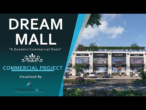DREAM MALL | 3D Architectural Walkthrough of Islamabad's New Commercial Icon by Tricon3D