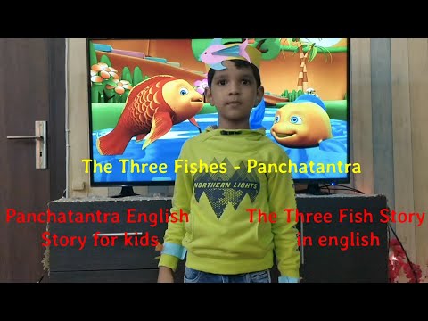 Three Little Fish - Panchatantra | Three Fish Story with Actions | Three Fish story for kids