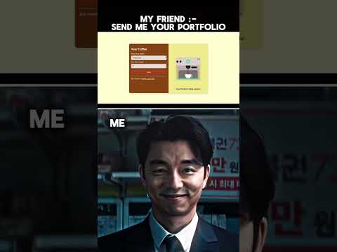 😎 When they ask for my portfolio...