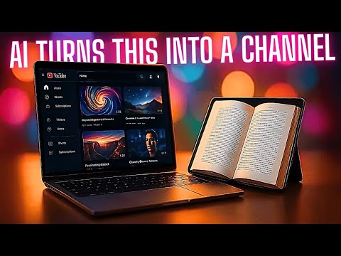 Turn Any eBook into a YouTube Channel Using AI | Easy Step-by-Step Guide