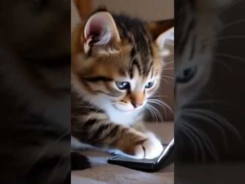 The Cat Reading. #cat #funny #catlover #cutecat #cute