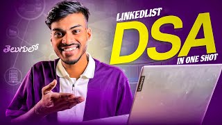 LinkedList in One Shot in java | DSA | Telugu | MSquare