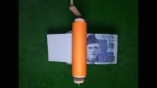 Note Making Machine DIY Magic Trick | Homemade Currency Making Magic Trick