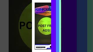 Free Ad Posting Site! Over 10,000 Members