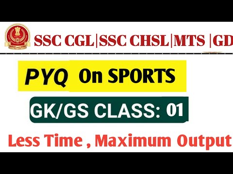 1 APR 2025 |PYQ on Sports part 1|