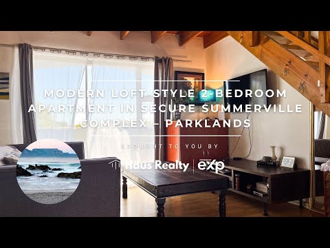 Modern Loft-Style 2-Bedroom Apartment Summerville Complex – Parklands Eide van Zyl eXp South Africa