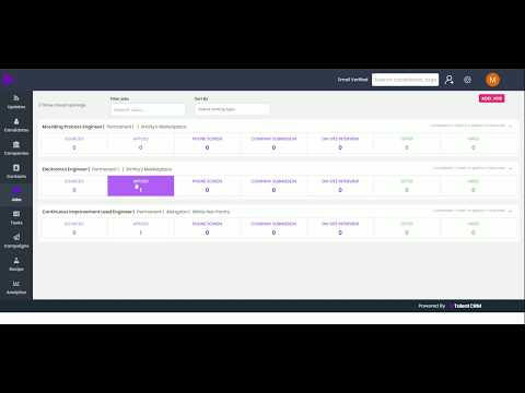 Talent CRM Home Video