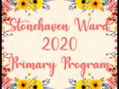 Primary Program 2020
