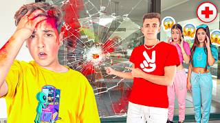 MI HERMANO SE ABRE LA CABEZA CONTRA UN CRISTAL…