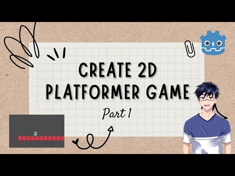 Creating the Player in Godot: Create a 2D Platformer Game | Part 1