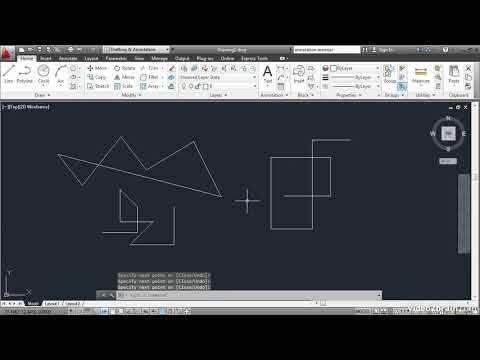 10. Creating Objects Drawing Lines in AUTOCAD (AUTOCAD Basic to Advance)